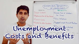 Y1 23 Costs and Benefits of Unemployment [upl. by Siramaj]