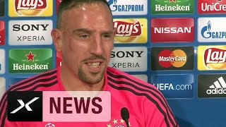 Franck Ribery sorgt für Riesenlacher  FC Bayern München  Juventus Turin [upl. by Enajaras643]