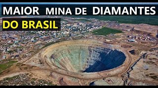 Maior mina de diamante do Brasil [upl. by Rriocard69]