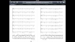 forScore Tutorial 2Up  View two pages sidebyside [upl. by Dnalkrik]