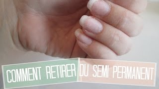 TUTO Comment retirer du Vernis SemiPermanent  Melissa Easy Nails [upl. by Brinna360]