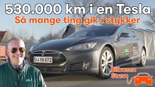 STRØM  afsnit 18 Tesla Model S med 530000 km på tælleren  Så meget er blevet skiftet [upl. by Aicenek]