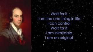 13 Hamilton Lyrics  Wait for it [upl. by Lohman]