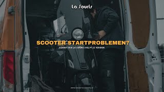 Scooter startproblemen Check de rode schakelaar La Souris [upl. by Palestine]