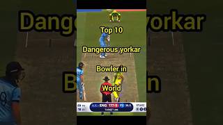 Top 10 Yorker bowlers in world 🌎 [upl. by Annais]