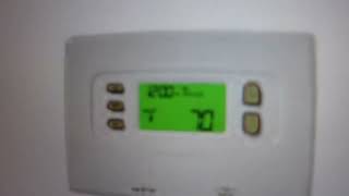 How to Remove Totaline Thermostat From Wall [upl. by Elletnuahs]