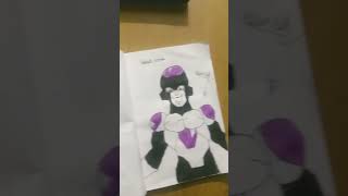 Frieze drawing singhsiblingslife art animeart freiza [upl. by Airla]