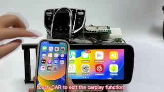 Mercedes Benz S Class W222 Maybach Upgrade Full Touch Screen Apple CarPlay Android Auto WIFI 4G unit [upl. by Emsmus]