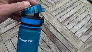 Aquaphor water filter bottle [upl. by Hallam878]