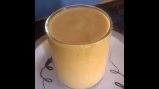 2 Minutes Raw Vegan Healthy Sapota Chikoo Smoothie [upl. by Nevart]