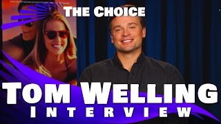 Tom Welling talks Romance and his own Choices  The Choice 2016 [upl. by Bluma426]