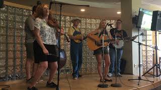 Dark Hollow bluegrass song  Rebecca Frazier amp friends [upl. by Dosi]