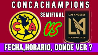 AMERICA VS LOS ANGELES CONCACAMPIONS SEMIFINAL 2020 [upl. by Eidassac]