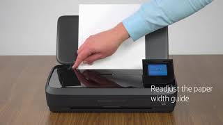 HP Officejet 250 How to copy a document [upl. by Suchta]