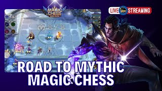 LIVE  ROAD TO MYTHIC Day4  OPEN MABAR MEMBERSHIP  MAGIC CHESS MOBILE LEGEND [upl. by Steffane]