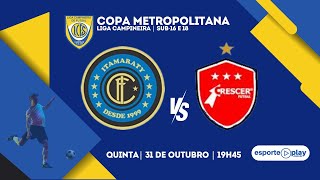 ITAMARATY DE ARTUR NOGUEIRA X COLÉGIO CRESCER DE CAMPINAS  COPA METROPOLITANA  SUB 12 4 14 [upl. by Suirred]