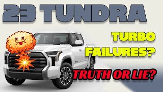 2023 Toyota Tundra Turbo Wastegate Failure Truth OR Lie [upl. by Nesta]