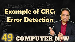 CRC  Cyclic Redundancy Check Examples in Computer Network [upl. by Ennaeirrac]