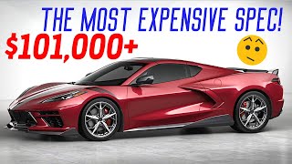 BUILT THE MOST EXPENSIVE 2020 C8 CORVETTE STINGRAY COUPE You Can Price and Spec [upl. by Hcib334]