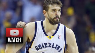 Marc Gasol CareerHigh Full Highlights vs Timberwolves 20141029  32 Pts 9 Reb 2 Blks [upl. by Ralina]