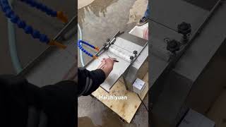 Eel skin removal machine seafoodprocessing food fishprocessing fishfactory fishing [upl. by Akcirret316]