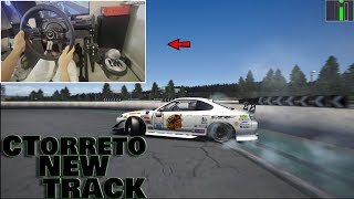 DSG S15 Drift AT ctoretto New Track Kunitomi Circuit ASSETTO CORSA T300RS GT WHEEL [upl. by Yrdua60]