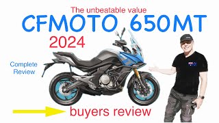 CFMoto 650MT review 2024 Unbeatable value But is it a good motorcycle 76 [upl. by Addi]