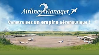 Teaser AirlinesManager iPhone iPad et Android  jeu de gestion de compagnie aérienne [upl. by Lahcim]