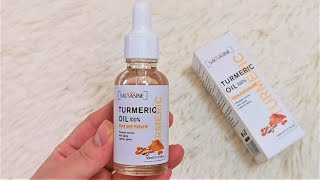 Turmeric Dark Spot Corrector Serum Unboxing amp Review  Does It Really Work [upl. by Cordova]