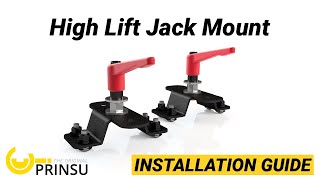 PRINSU INSTALL High Lift Jack Mount [upl. by Jule]