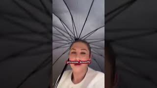 Amandine Pellissard parle du parapluie de son mari Alexandre [upl. by Arabel]