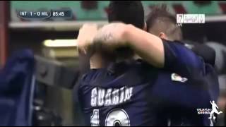 Inter  Milan 10  Il gol incredibile di Palacio 22122013 [upl. by Wivestad603]