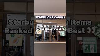 Starbucks menu items restaurants usa food 2024 starbucks shorts [upl. by Htennaj17]