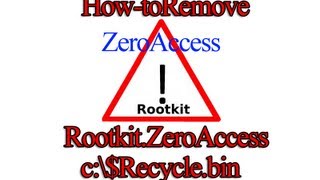 Remove RootkitZeroAccess C\recyclebin a BackDoor Trojan by Britec [upl. by Sihunn826]