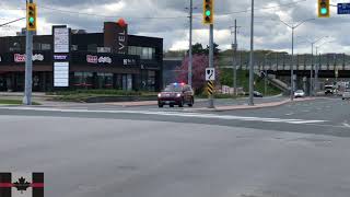 St Catharines Fire and Niagara EMS Responding for an MVC [upl. by Rim716]