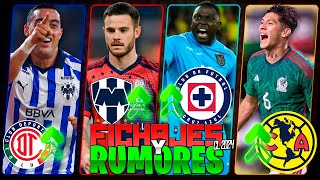 ARTEAGA ES DE AMÉRICA  RAYADOS POR 2 FICHAJES B0MBA  RUMORES Y FICHAJES CL 2024  LIGA MX [upl. by Helman224]