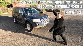 5 More Things You Might Not Know About The Freelander 2  Part 2 [upl. by Elna843]