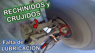 Asi SUENA una SUSPENSION que REQUIERE LUBRICACION y ENGRASADO URGENTE  shorts [upl. by Atiuqin502]