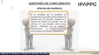 C15  Auditoría y Control Gubernamental [upl. by Patt]