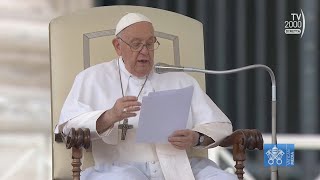 Papa Francesco Udienza allArma dei Carabinieri  16 settembre 2023 [upl. by Astrahan608]