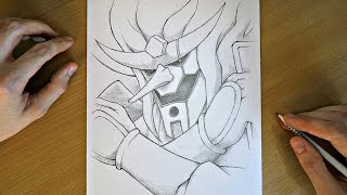 How To Draw Sasuke  Perfect Susanoo  StepByStep Drawing Tutorial  Naruto [upl. by Clo]