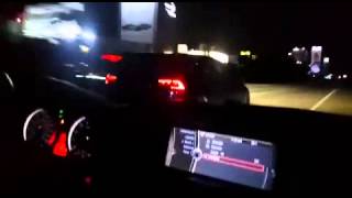 BMW M3 E92 DCT Vs VW Golf Mk7 R DSG [upl. by Oshinski959]