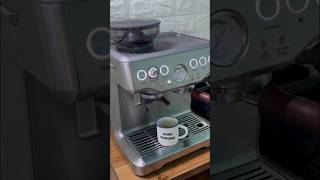 Breville barista express بريفيل المنزليه breville coffeejourney breville brevillebaristaexpress [upl. by Yehus]