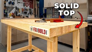 Building a Sturdy Workbench with Cheap Wood [upl. by Isidor]