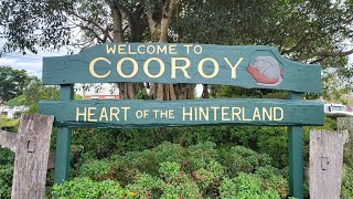 COOROY An Australian Country Town in the Noosa Hinterland Queensland  Early Morning Walking Tour [upl. by Ahsitak]