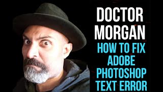 How to Fix Adobe Photoshop Text Engine Error  Adobe Photoshop [upl. by Tseng]