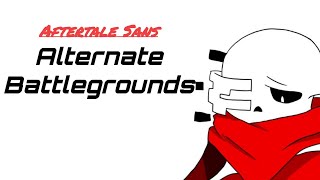 Alternate Battlegrounds Aftertale Sans [upl. by Ahsaeym371]