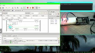 Esp8266 Node Mcu comunicação Modbus TCP IP com OpenPLCEditor run time [upl. by Aigneis]