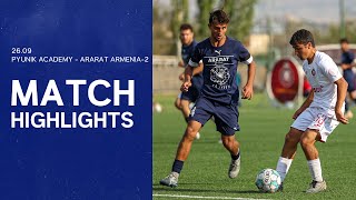 Pyunik Academy  AraratArmenia2  22  Match Highlights [upl. by Roselba731]