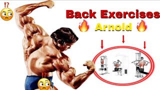 Arnold Schwarzenegger Intense Back Workout for Massive Gains  Motivational Training [upl. by Broadbent927]